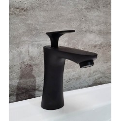 Стоящ смесител за умивалник Bellino black mat